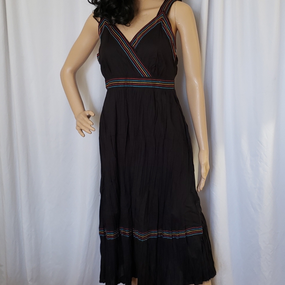 Black sun dress